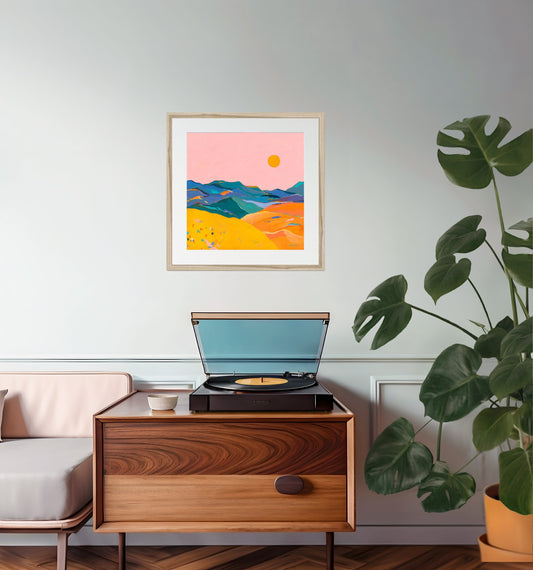 Print Drop of 2! Mountains & Tulips