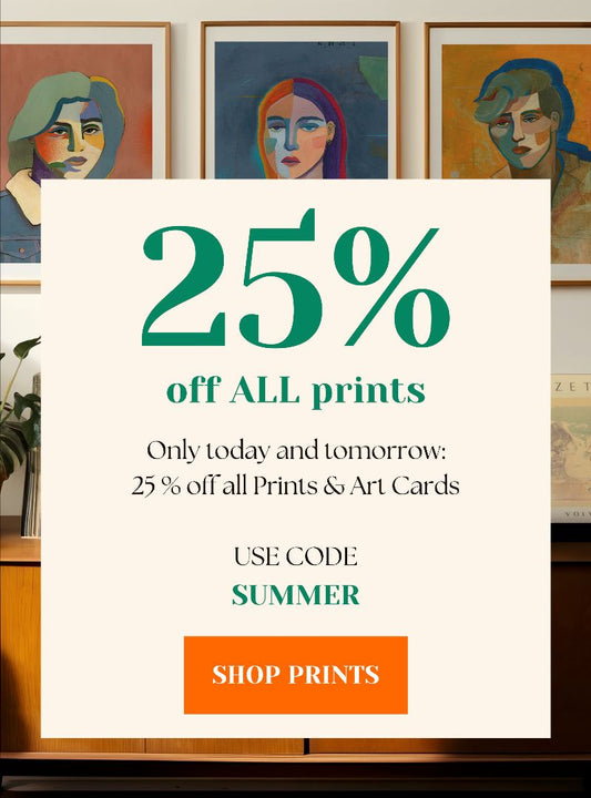 25% off ALL PRINTS starting NOW