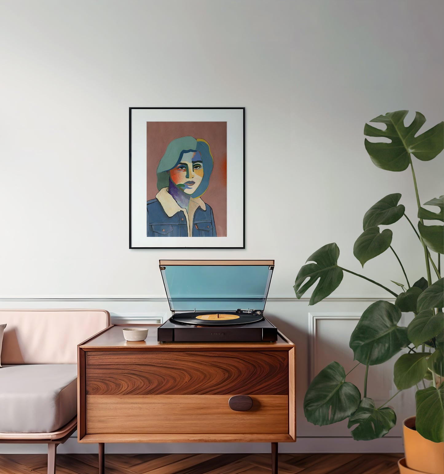 Carmen in Levi's, 29,7 x 42 cm