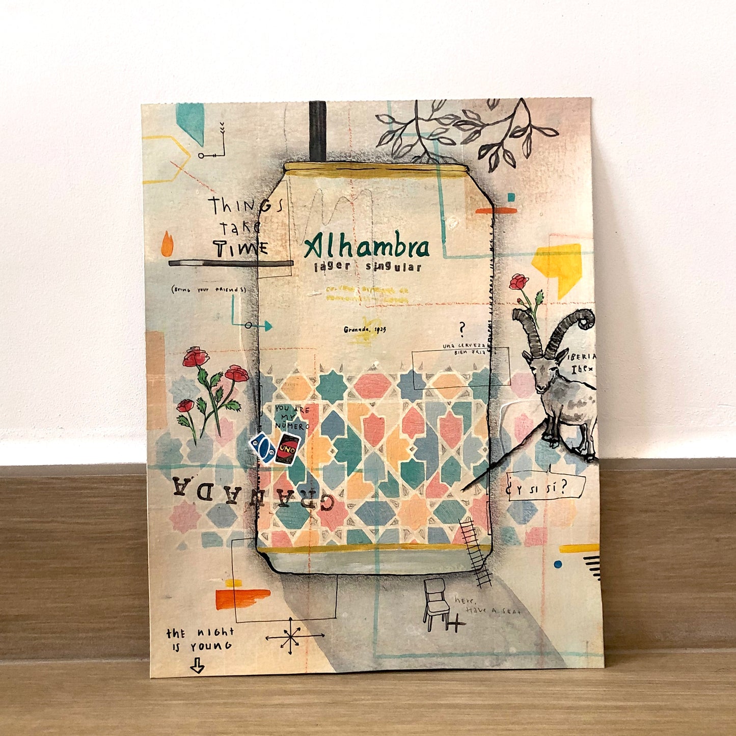 Lata Alhambra, 21 x 26,3 cm