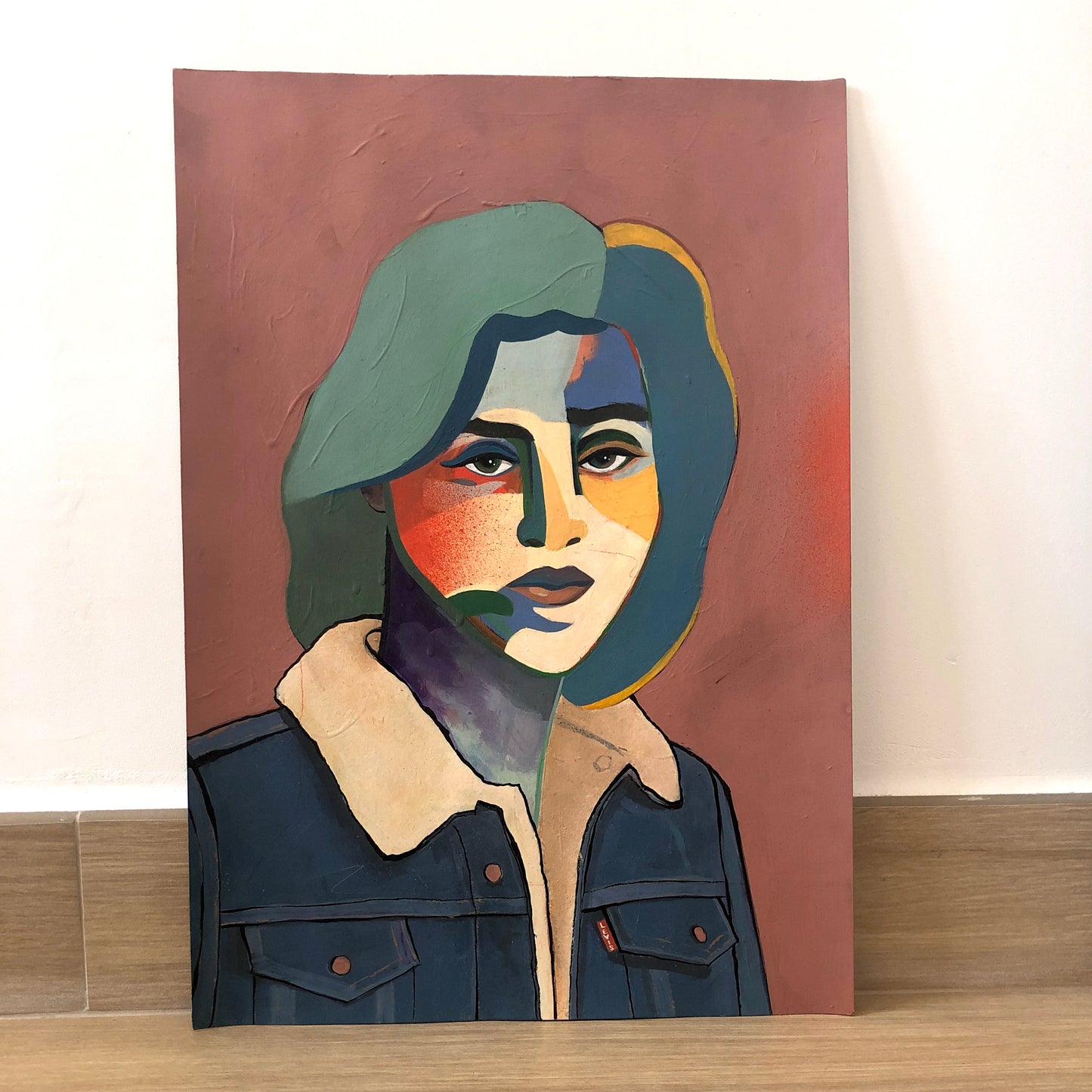 Carmen in Levi's, 29,7 x 42 cm