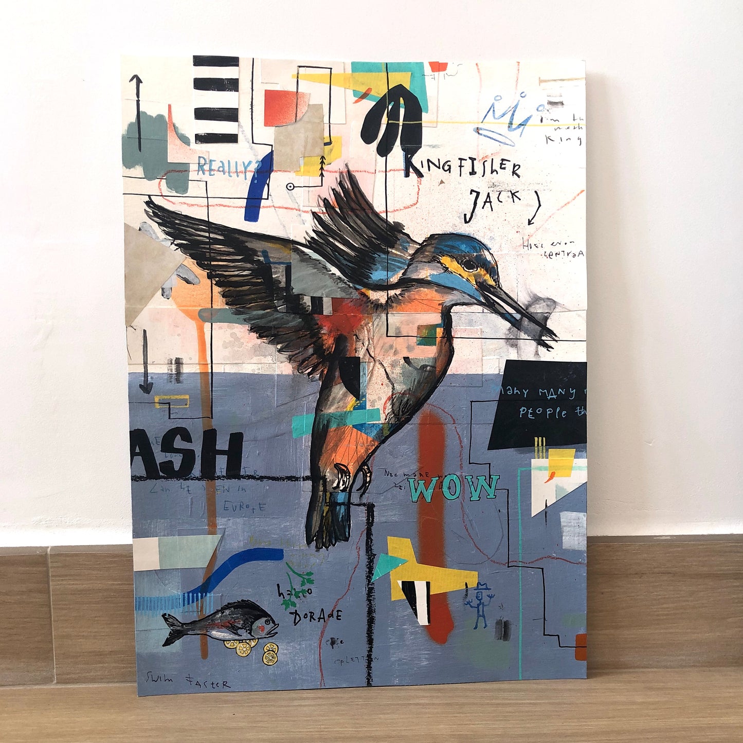 Kingfisher Jack, 29,7 x 40,5 cm