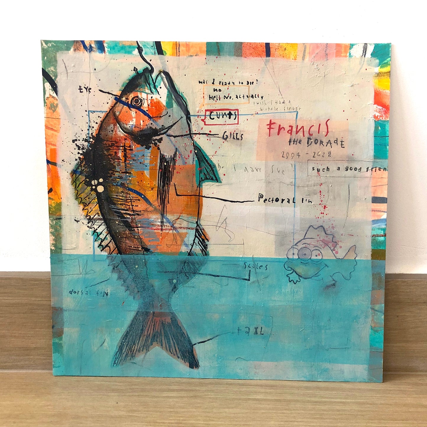 Francis the Dorade, 29,5 x 29,5 cm