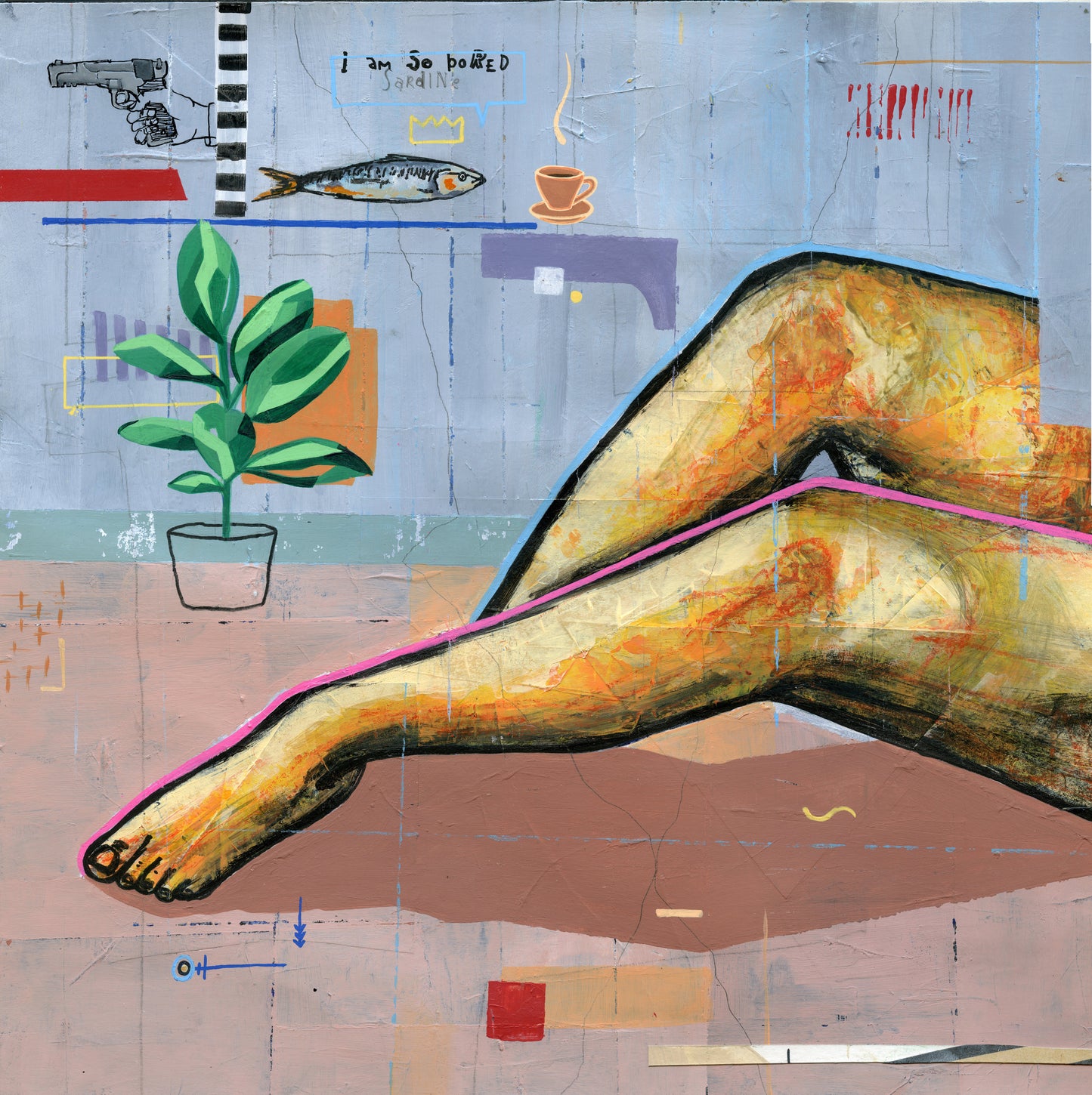 I'm So Bored, 29,7 x 29,7 cm