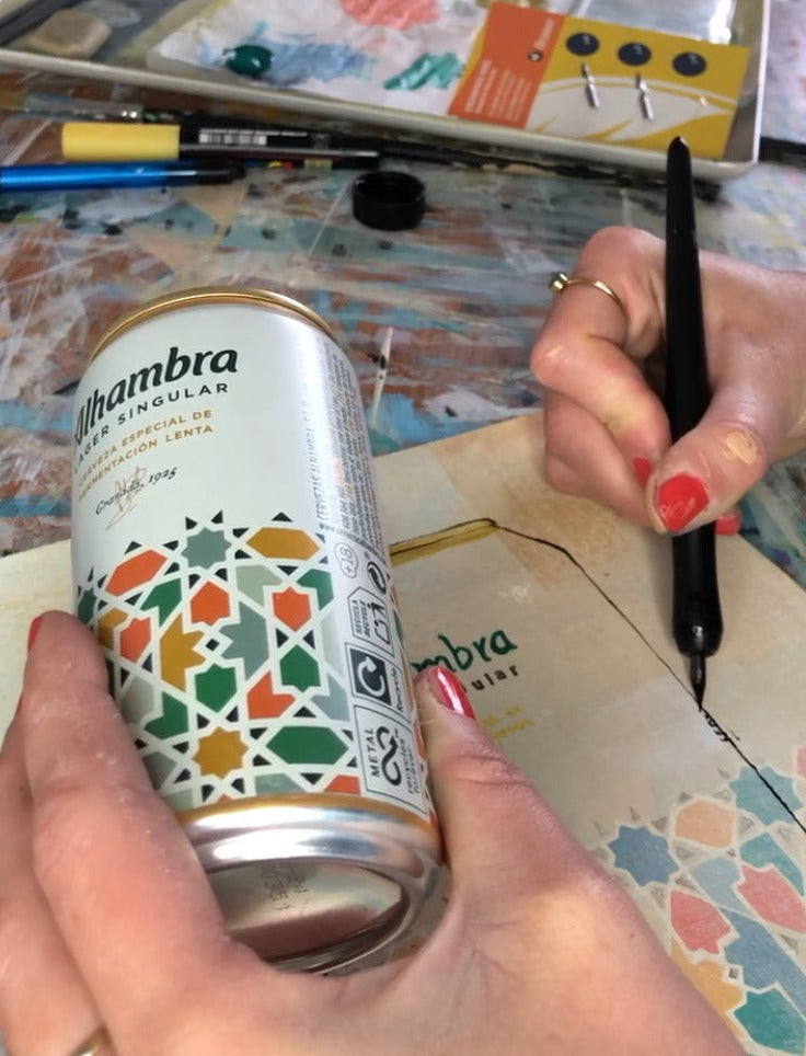 Lata Alhambra, 21 x 26,3 cm