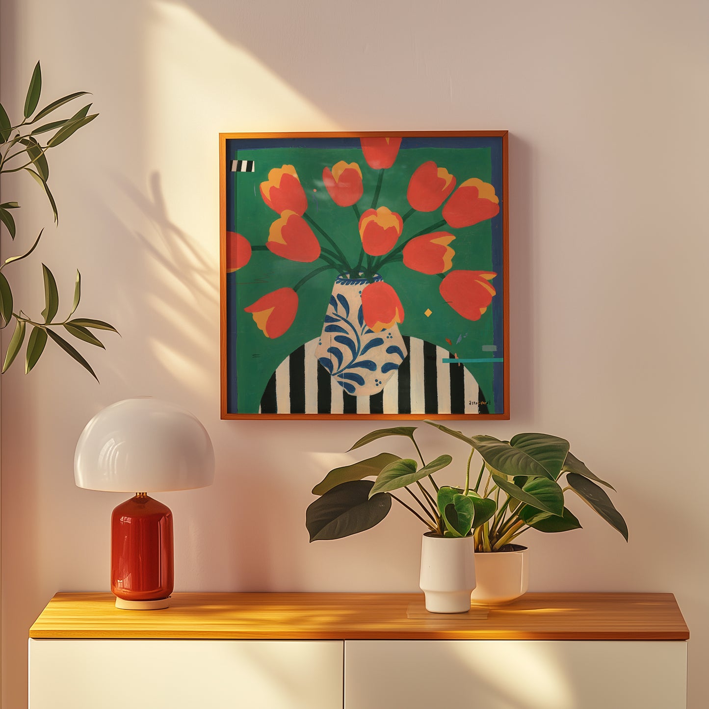 Dutch Tulips in Andalusia (a Metaphor), Fine Art Print