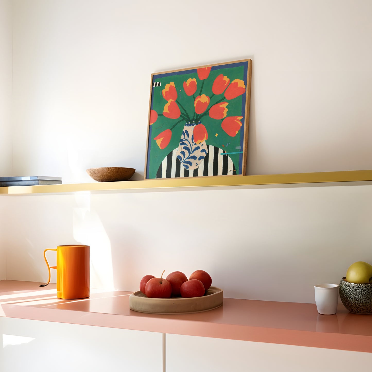 Dutch Tulips in Andalusia (a Metaphor), Fine Art Print