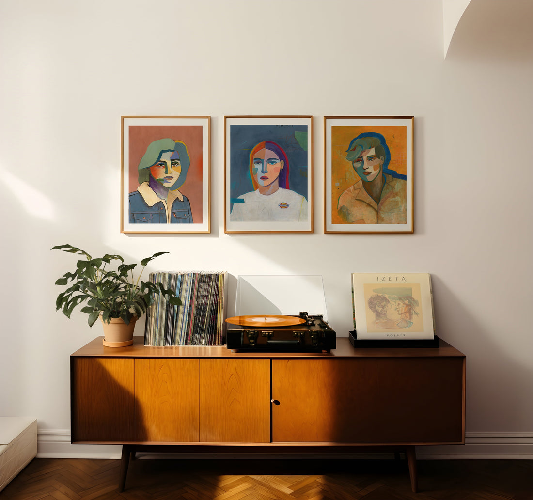 The First Finished Portraits