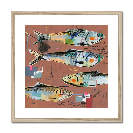 Sardines, Framed & Mounted Print