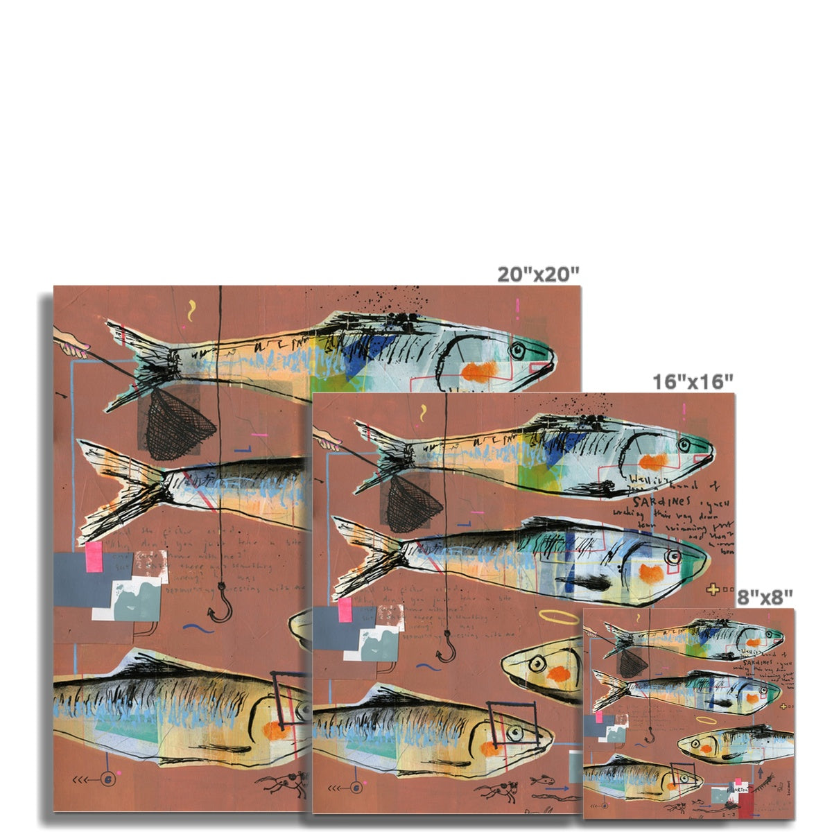 Sardines, Fine Art Print