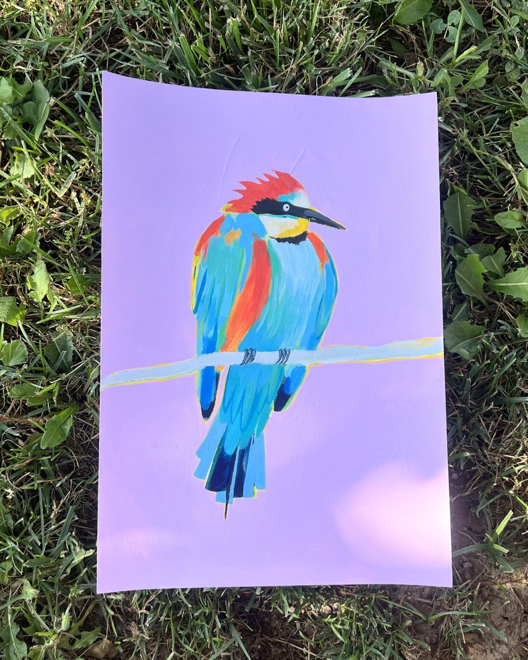 One Bee-eater, Original Artwork, A4