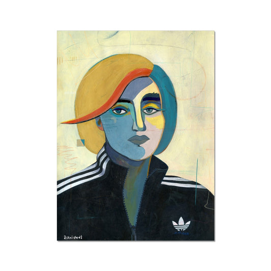 Margot in Adidas, Fine Art Print