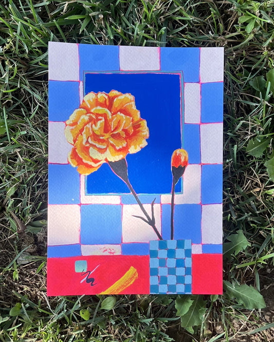 Carnation, Original Artwork, A5