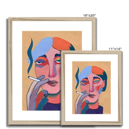 The Quirky One, Framed & Mounted Print