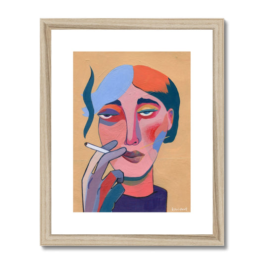 The Quirky One, Framed & Mounted Print