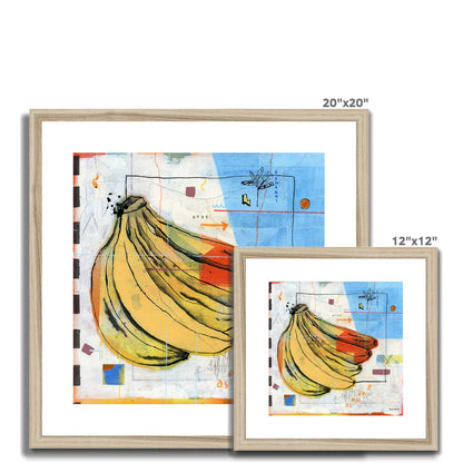 Bananas, Framed & Mounted Print