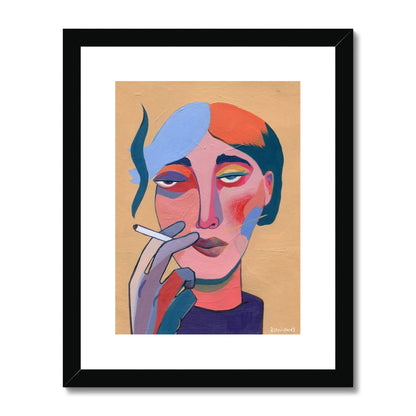 The Quirky One, Framed & Mounted Print