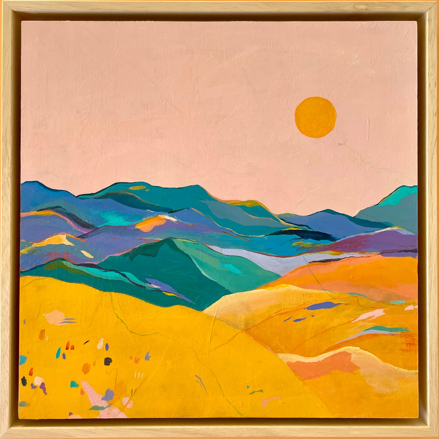 Alpujarras at Sunrise (I'd imagine), Original Artwork