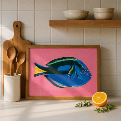 Blue Tang, Limited Edition Art Print