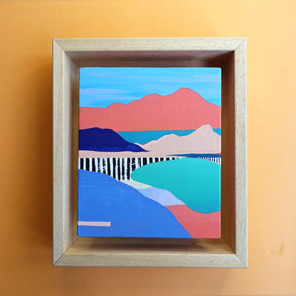 Floating Freedom, Original Artwork, 8 x 9,5 cm