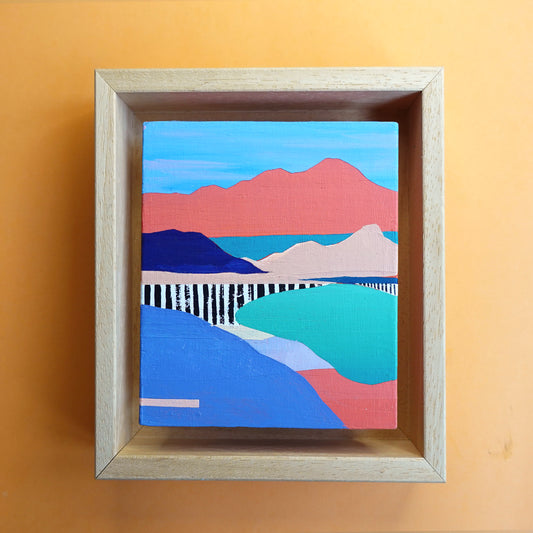 Floating Freedom, Original Artwork, 8 x 9,5 cm