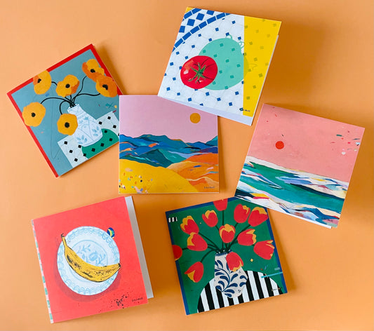 Pack of 6 Greeting Cards - Collection Andalusia