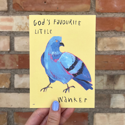 God's Favourite, Postcard