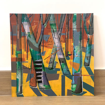 Summer Forest, 30 x 30 cm
