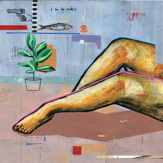 I'm So Bored, 29,7 x 29,7 cm