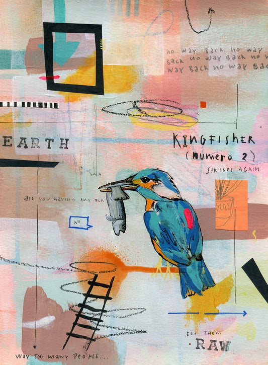Kingfisher 2, 21 x 28,4 cm