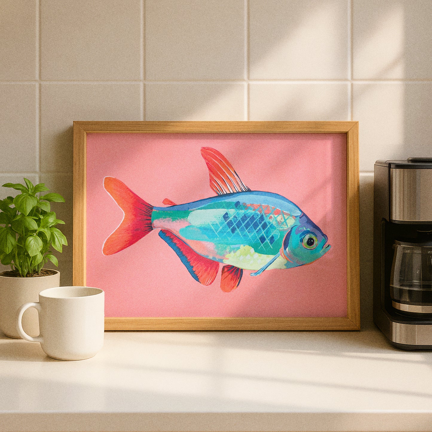 Tetra Fish, Limited Edition Art Print