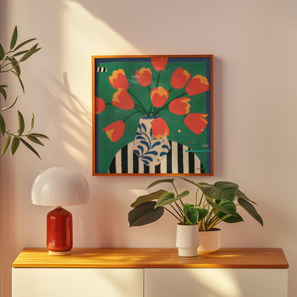 Dutch Tulips in Andalusia (a Metaphor), Fine Art Print