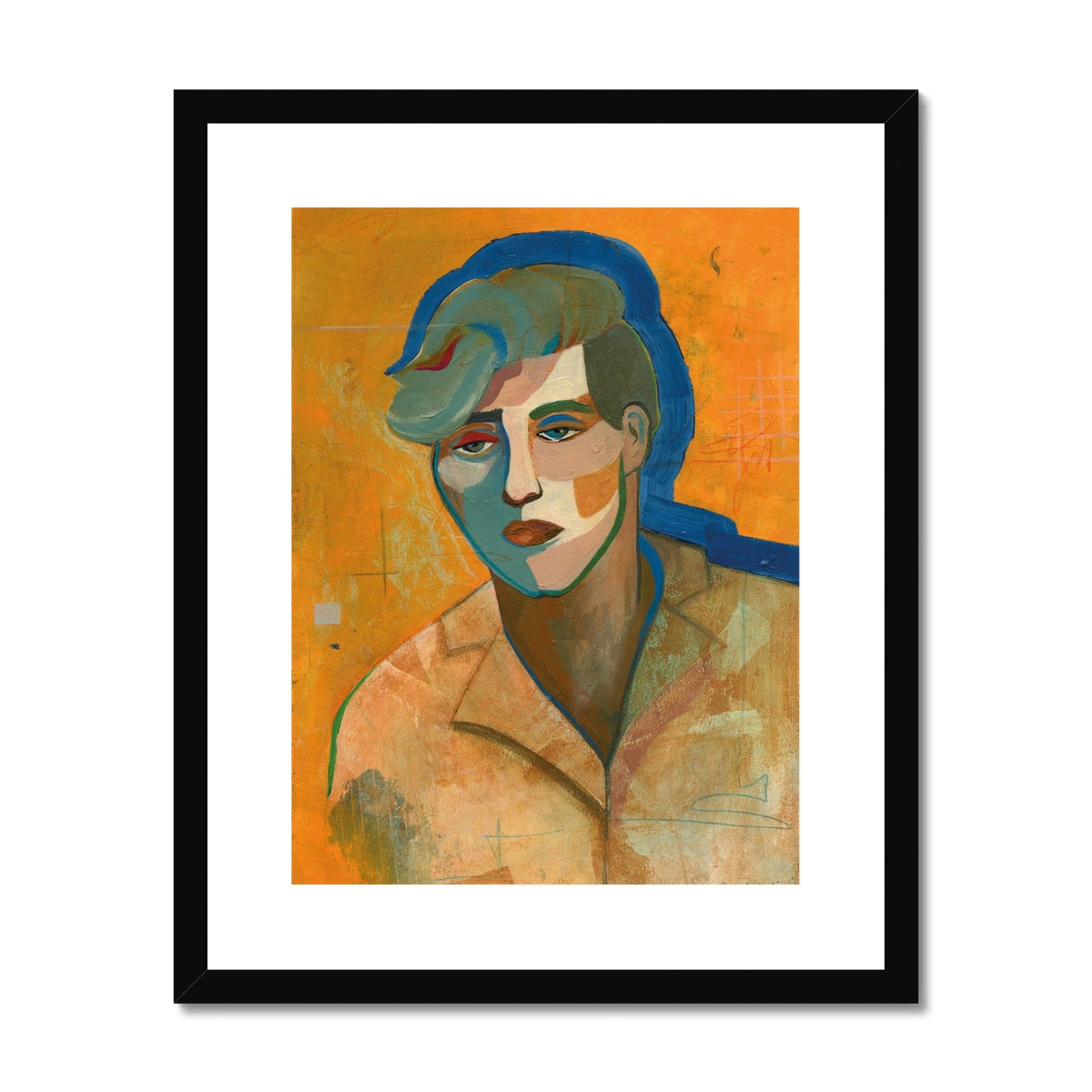 Just Fred, Framed & Mounted Print