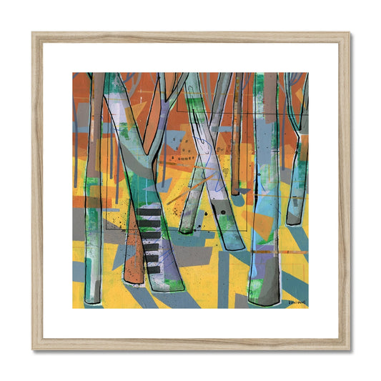 Summer Forest, Framed & Mounted Print