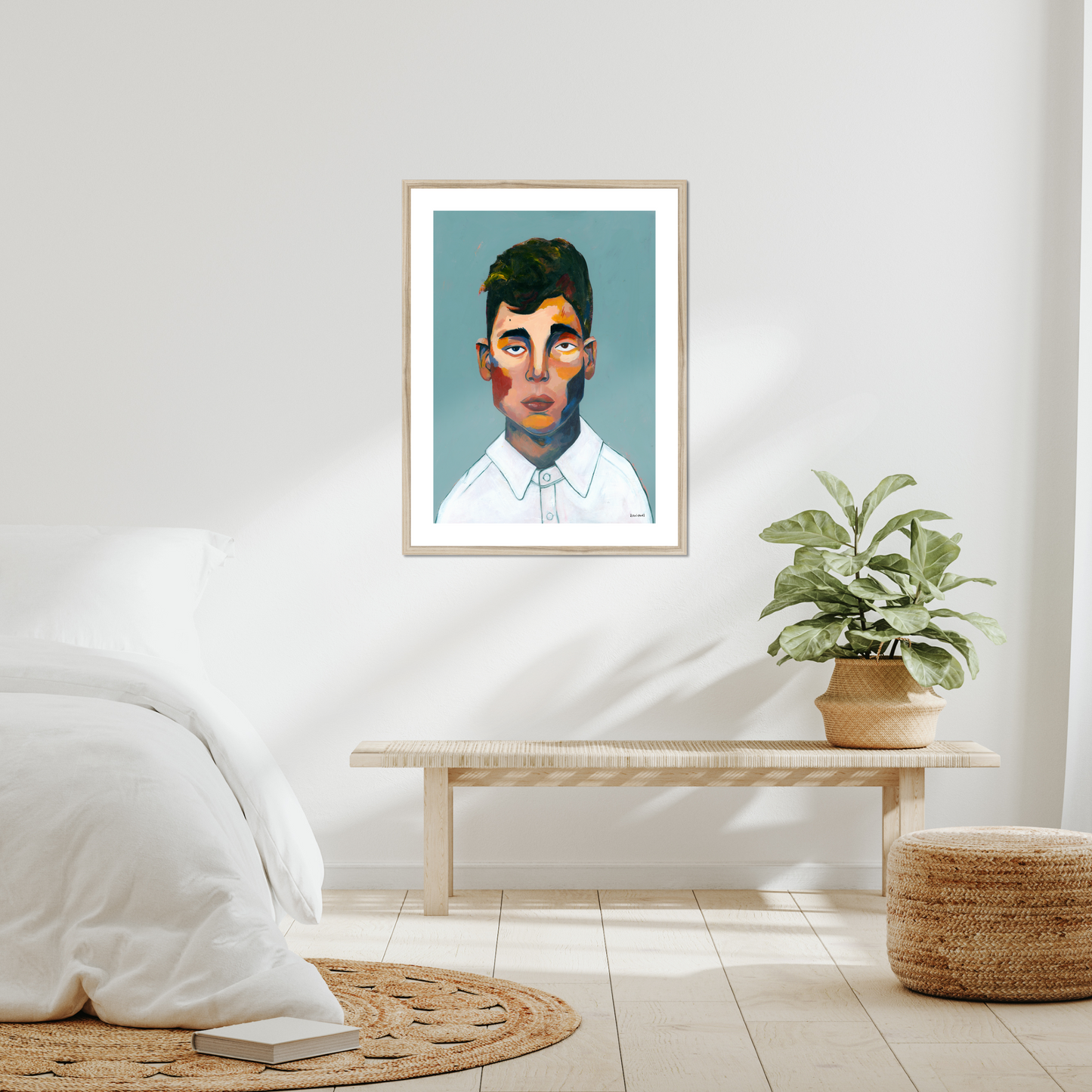 Andalusian Brother 1, Framed & Mounted Print